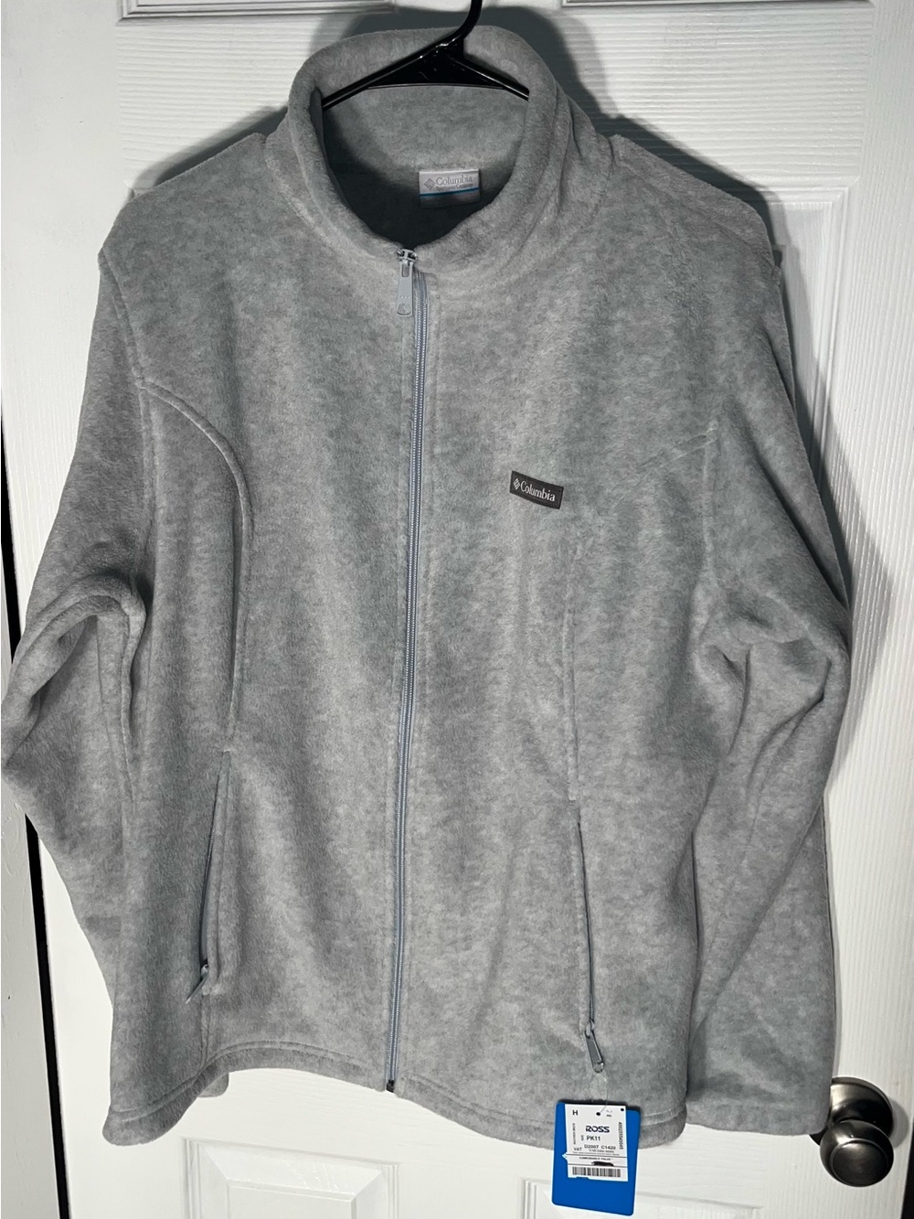 NWT Columbia Mount Cannon Full-Zip Fleece Women’s XL Gray Grey